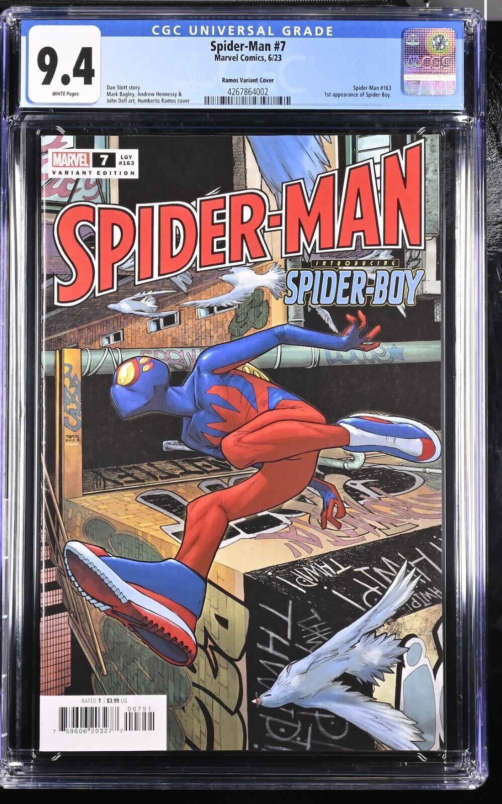 Spider-Man #7 (163) (Marvel Comics June 2023) CGC 9.4