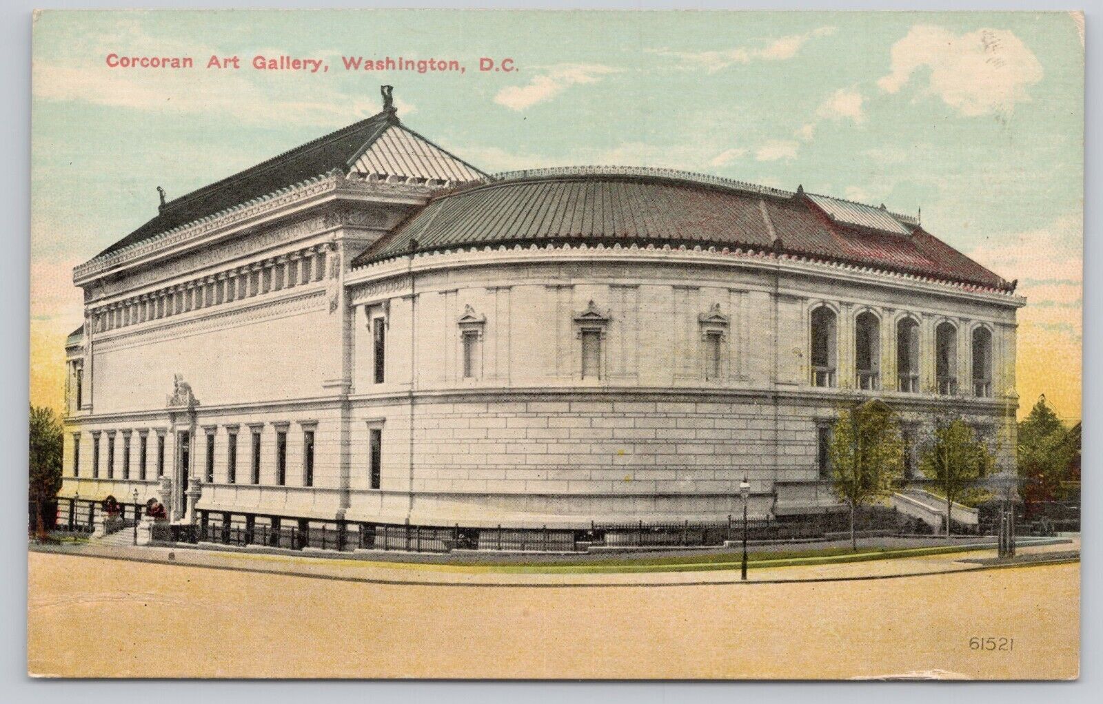 Vintage Post Card Corcoran Art Gallery, Washington D.C. A125