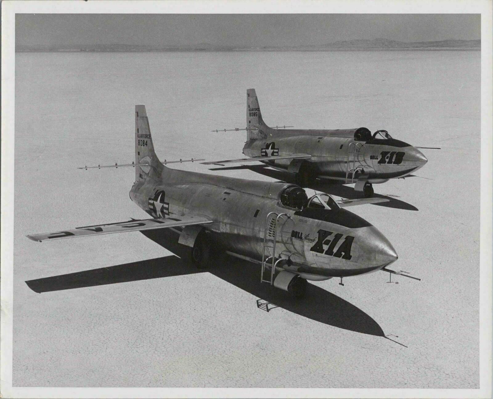 BELL X-1A & X-1B ROCKET AIRCRAFT LARGE VINTAGE ORIGINAL MANUFACTURERS PHOTO