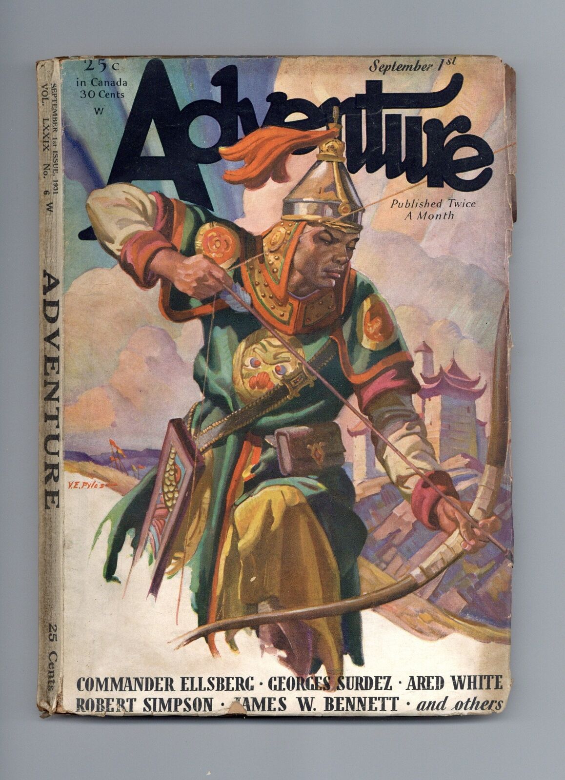 Adventure Pulp/Magazine Sep 1 1931 Vol. 79 #6 GD