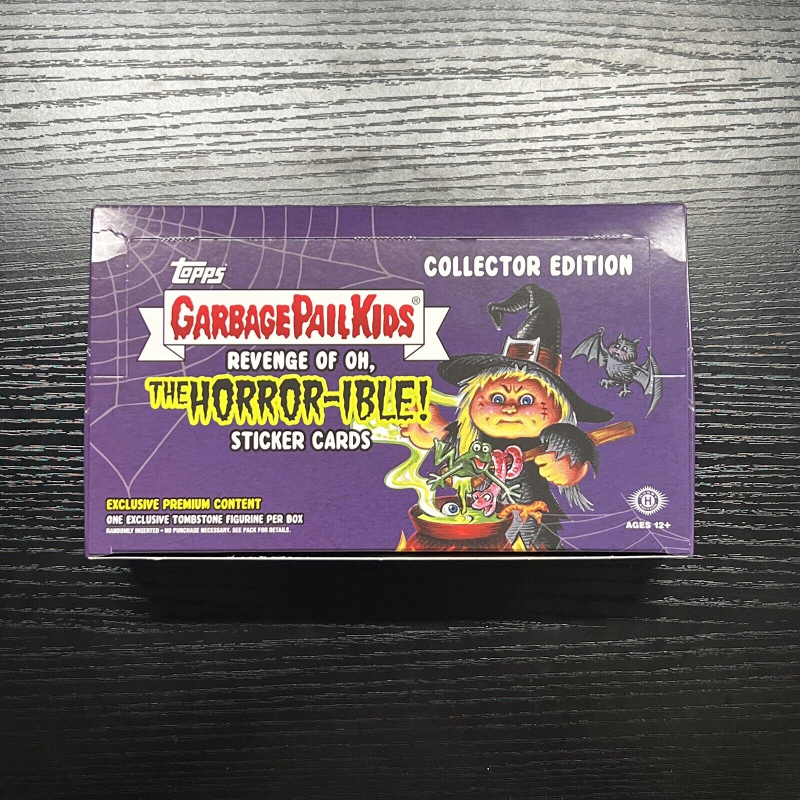 GARBAGE PAIL KIDS 2019 REVENGE OF OH THE HORROR-IBLE EMPTY HOBBY COLLECTORS BOX