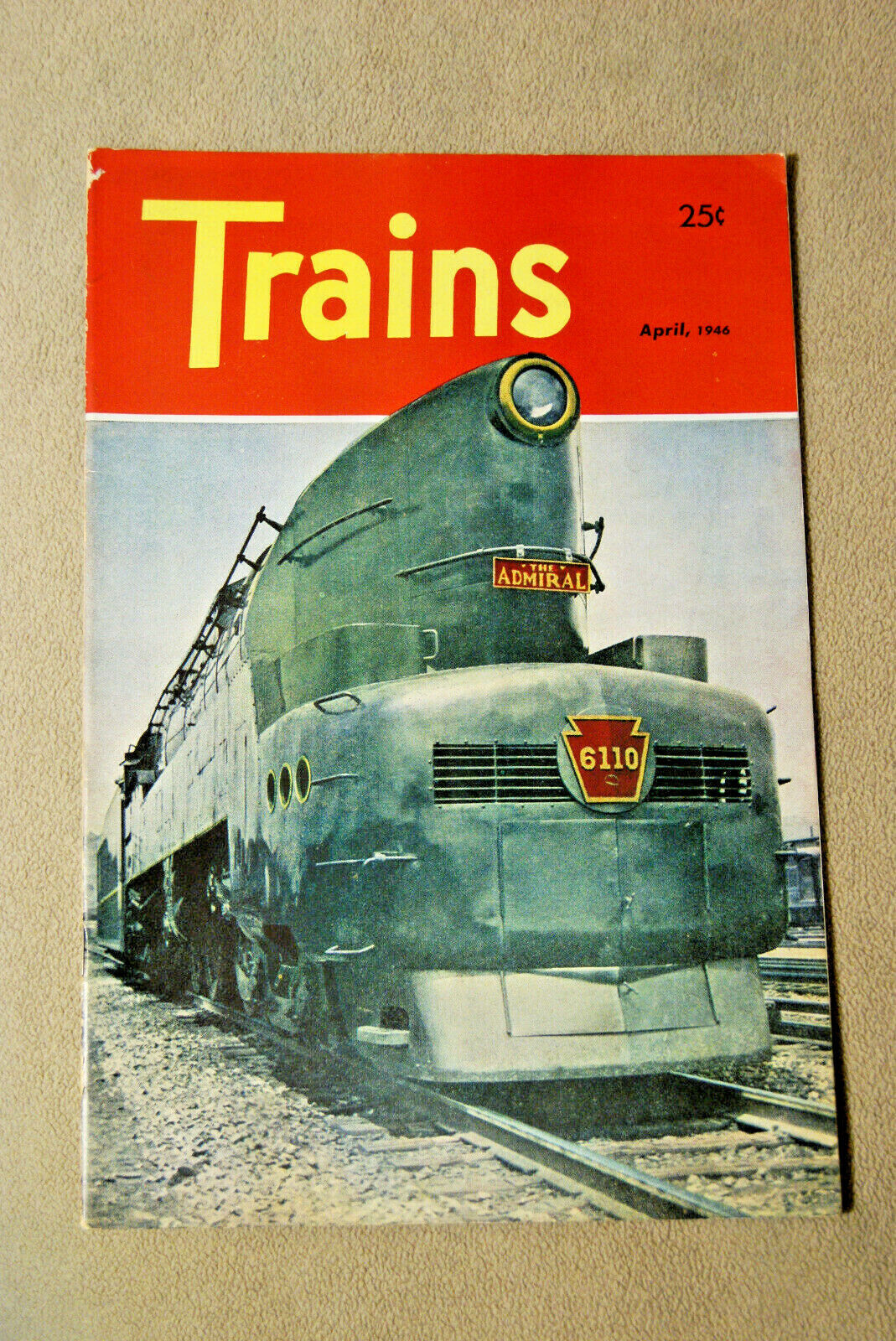 Trains Magazine - April, 1946