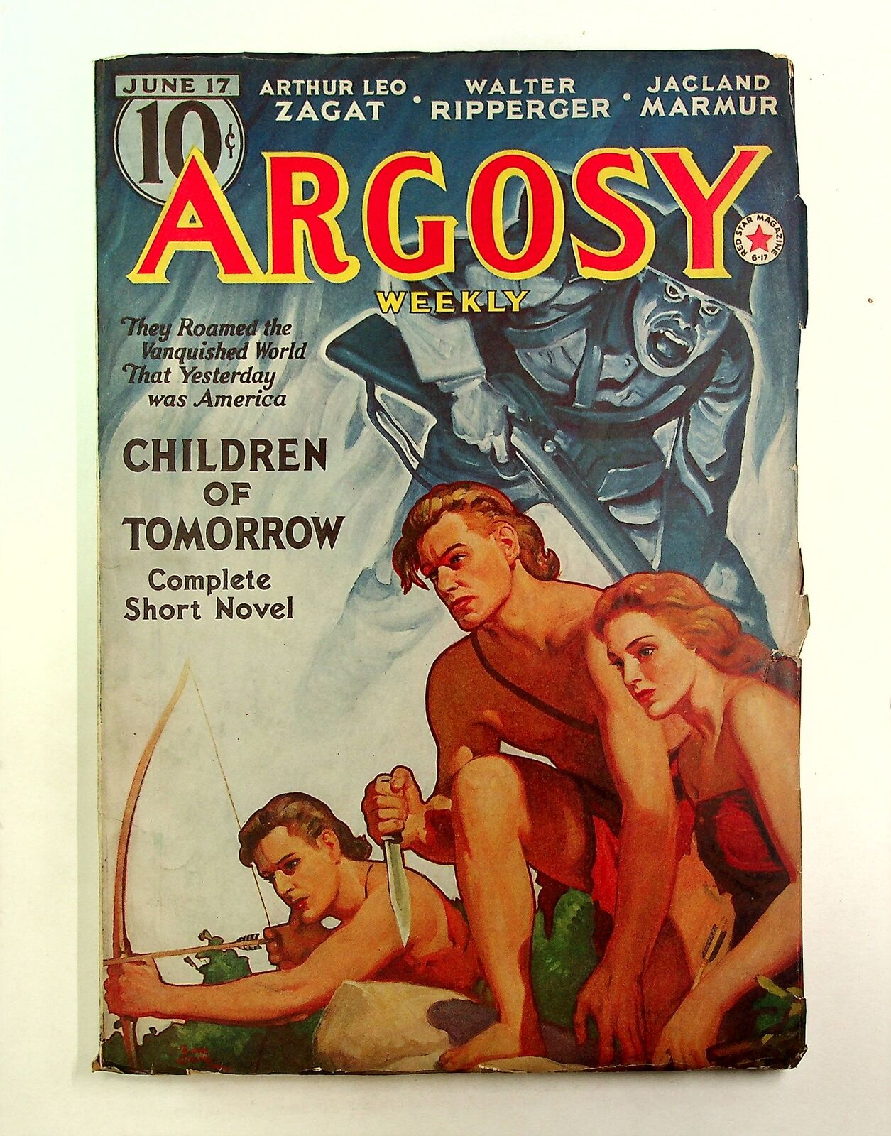 Argosy Part 4: Argosy Weekly Jun 17 1939 Vol. 291 #2 VG+ 4.5