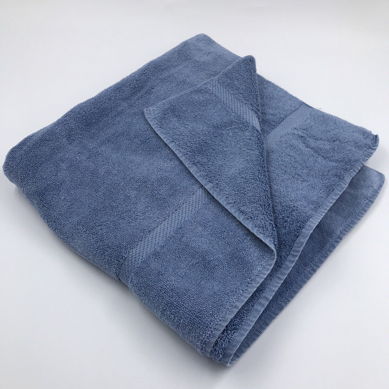 Vintage Soft Blue Bath Towel 50 in L x 28 in W Retro Thick Luxury Pool Towel