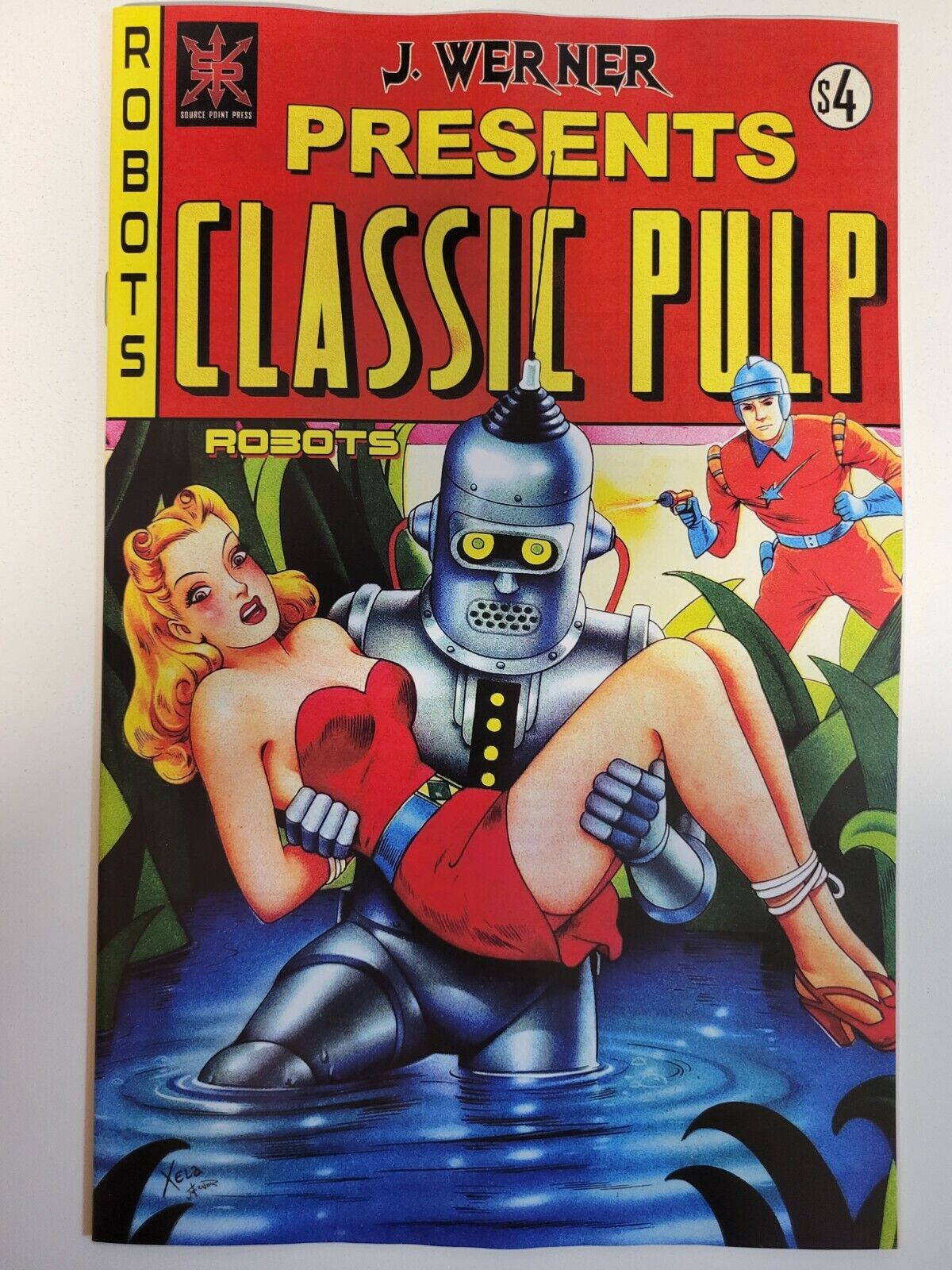 J. Werner Presents Classic Pulp Robots #1 Source Point Press 2022 One Shot 9.4