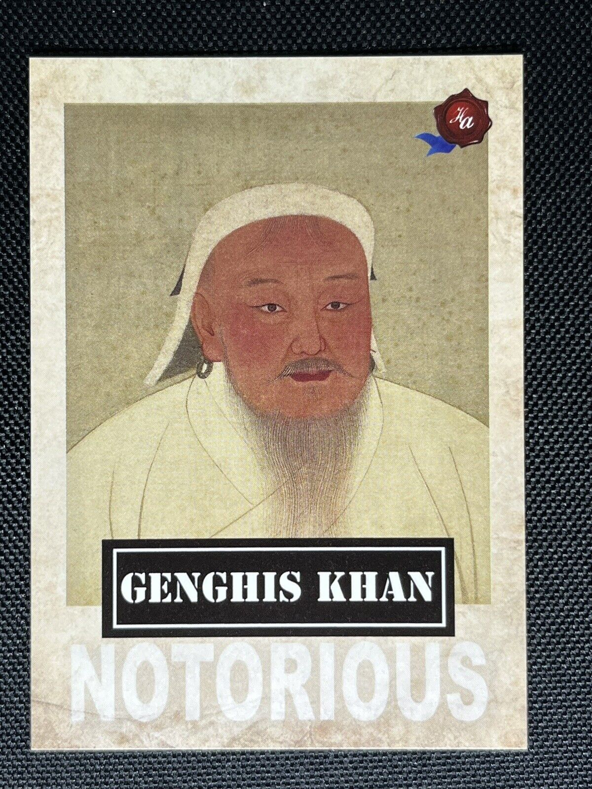 2020 Historic Autographs Chaos Genghis Khan #5 