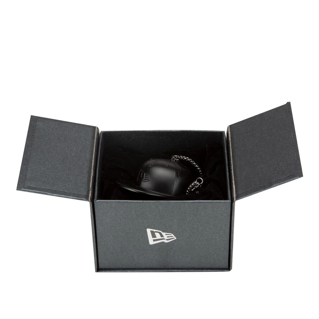 New Era 59FIFTY Fitted Ornament Hat Cap Charm Black - NIB New In Box
