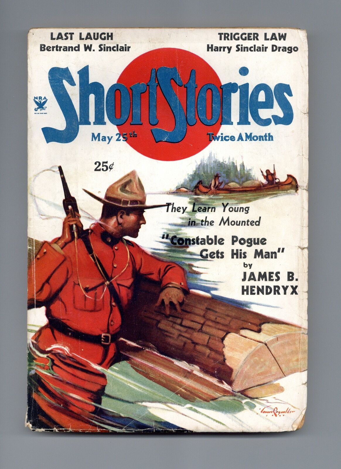 Short Stories Pulp May 25 1934 Vol. 147 #4 GD+ 2.5