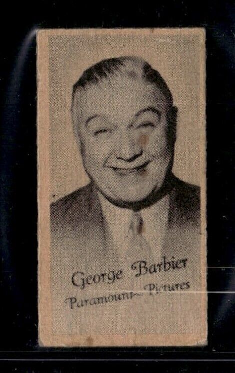 1934 Peerless Scales George Barbier - Movie Stars Cards - Paramount Pictures