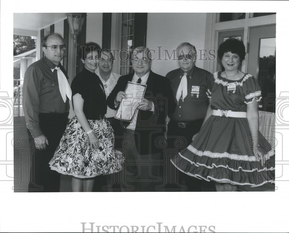 1992 Press Photo Tammany Twirlers 30th Annual Square and Round Dance Festival