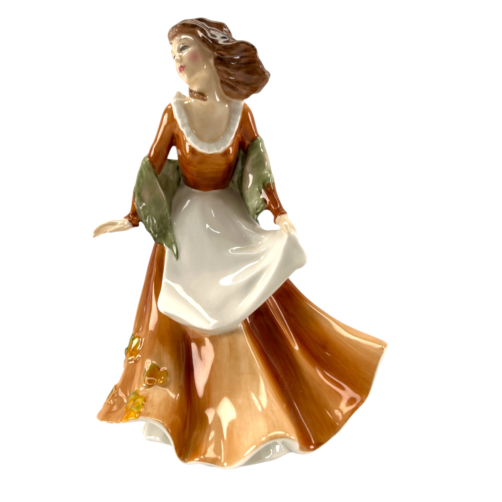 Royal Doulton Autumntime HN 3231 Porcelain Lady Figurine - Series 4