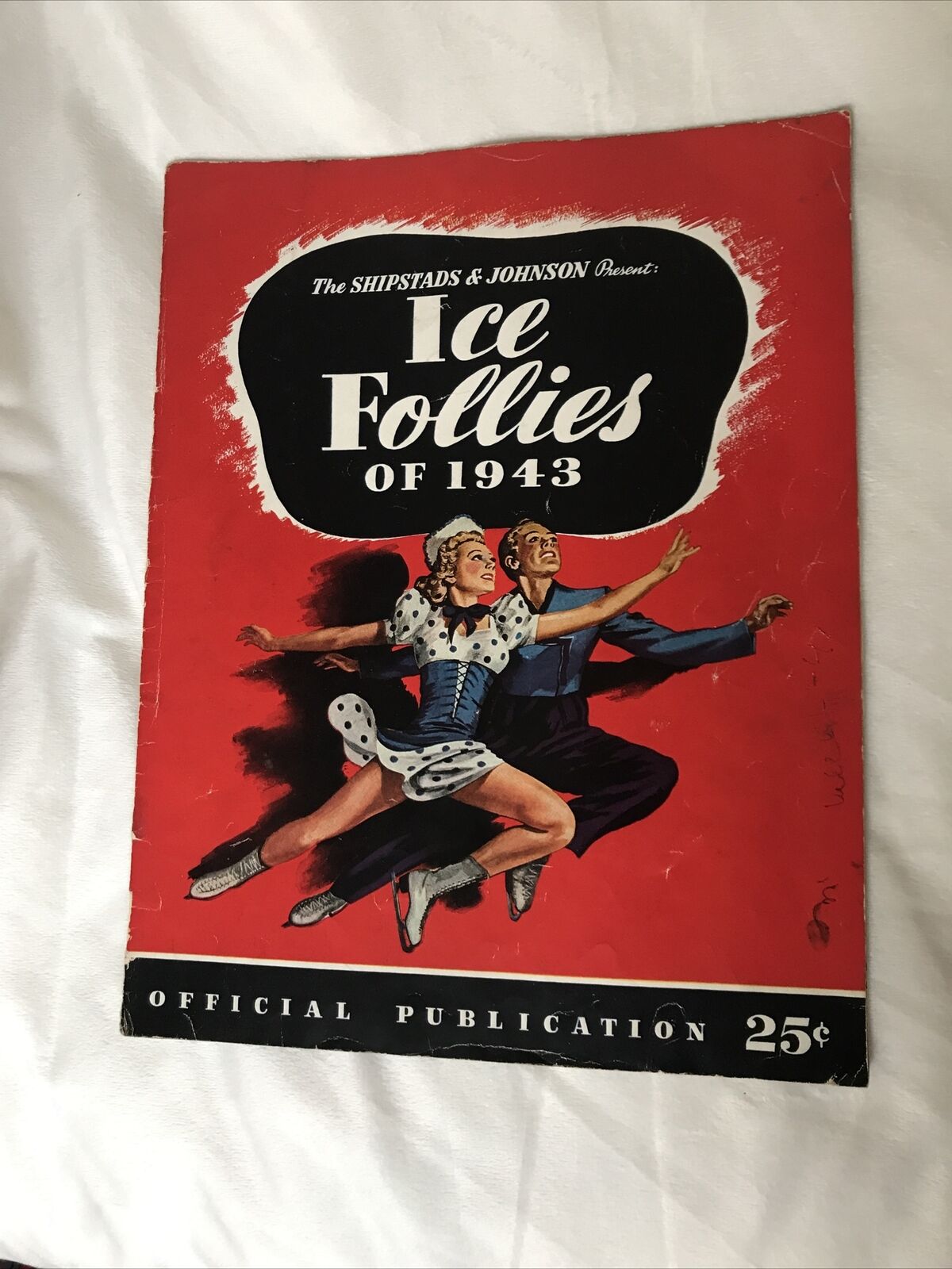 1943 PROGRAM - THE SHIPSTADS & JOHNSON ICE FOLLIES OF 1943