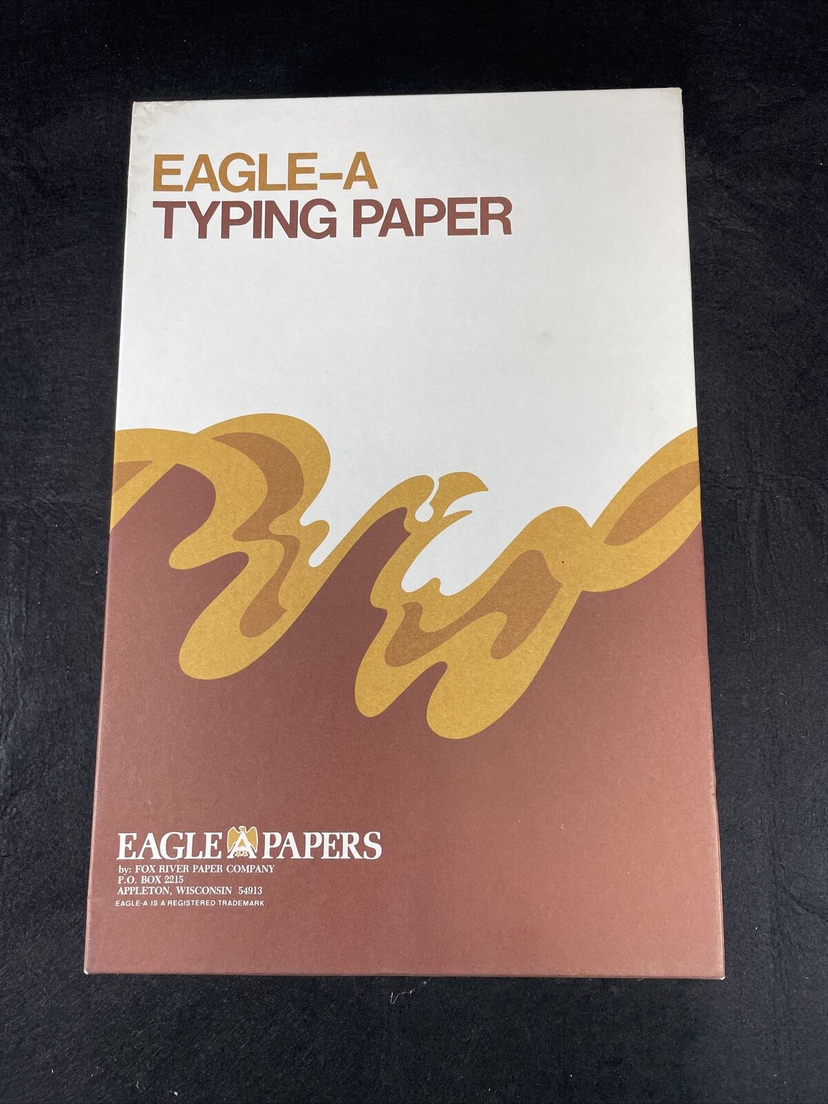 Vintage Eagle-A Typing Typewriter Paper 8.5x13 25% Cotton Cockle  Open Box