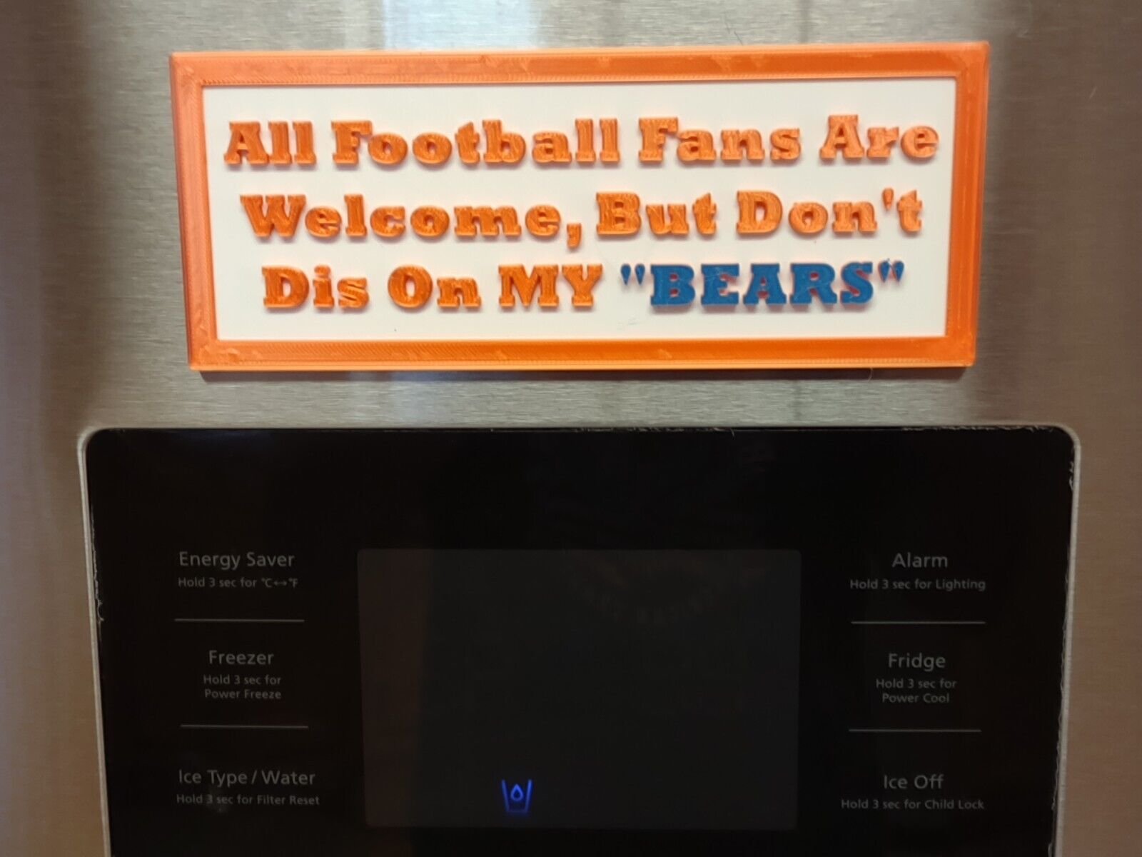 Chicago Bears Refrigerator Magnet