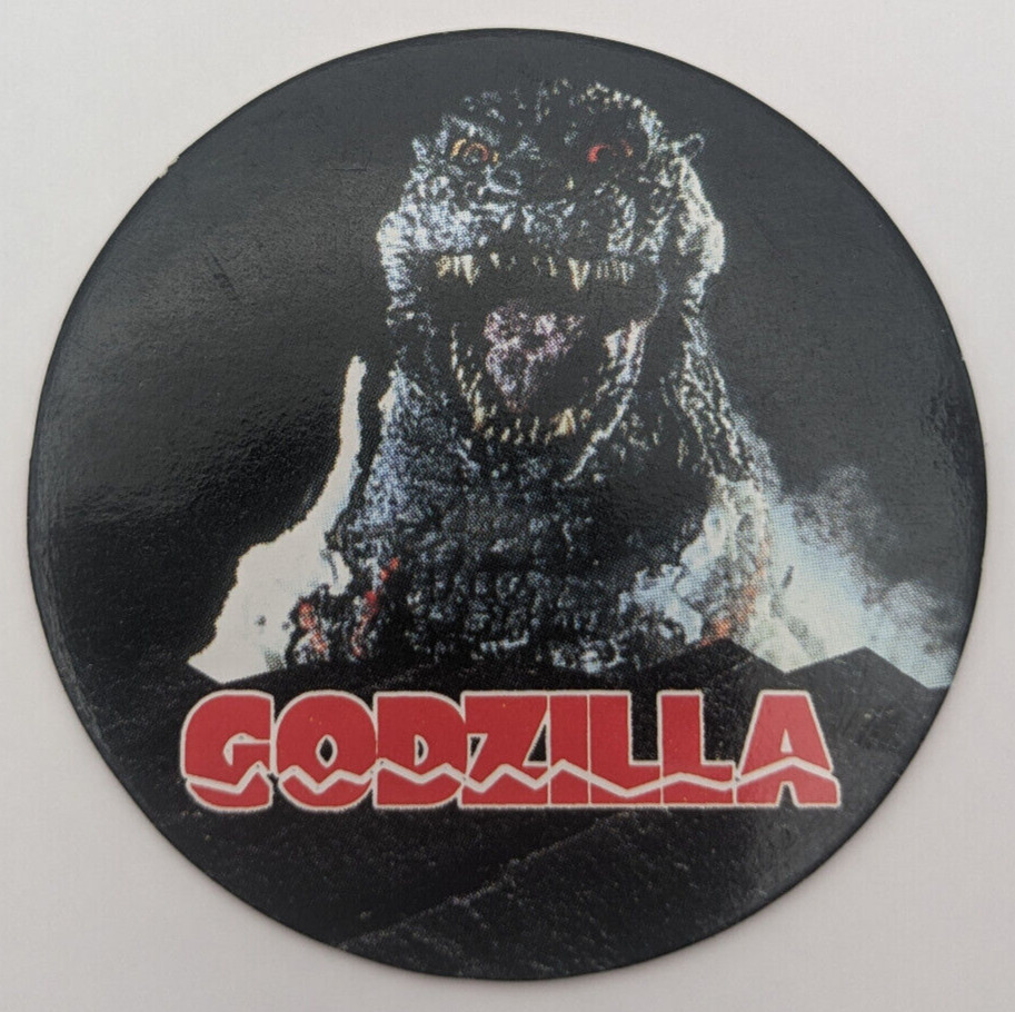 Godzilla 14 Godzilla New Cap Collection Menko Amada Card Toho 1995 Japanese