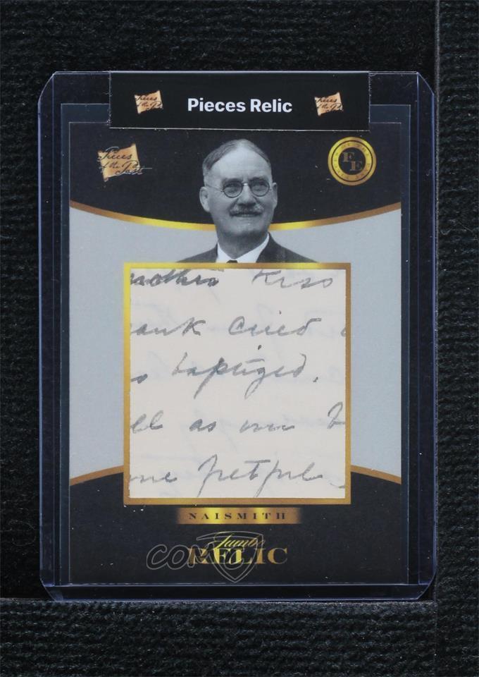 2023 The Bar Pieces of Past Founders Edition Relics James Naismith #89 HOF rs2
