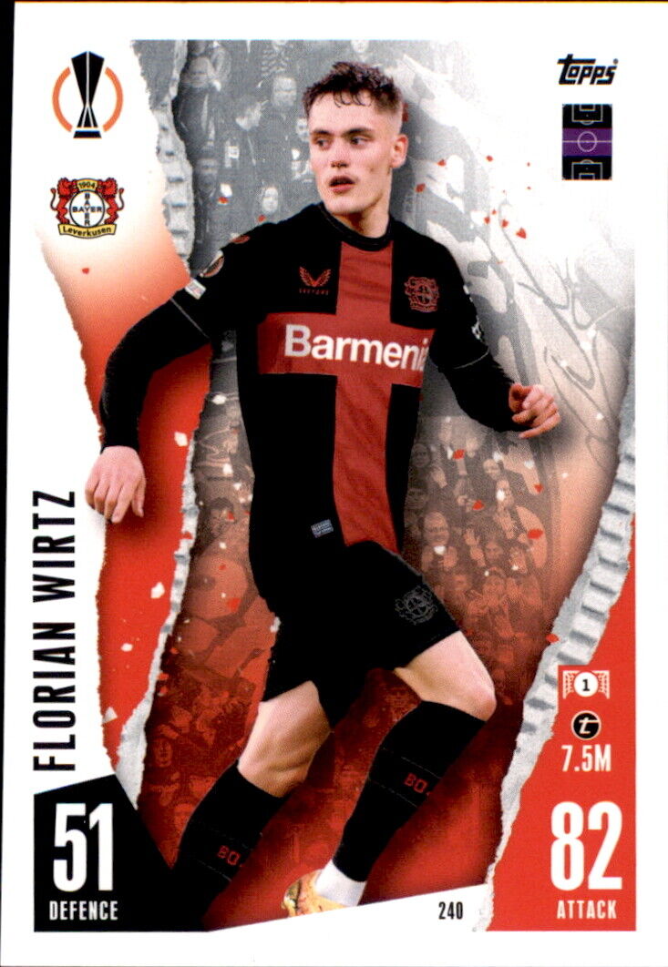 Champions League 2023/24 Trading Card 240 - Florian Wirtz