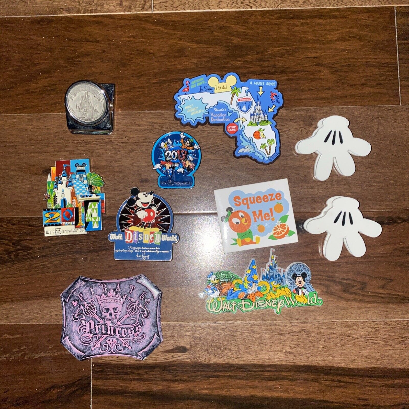 Lot Of Disney Magnets