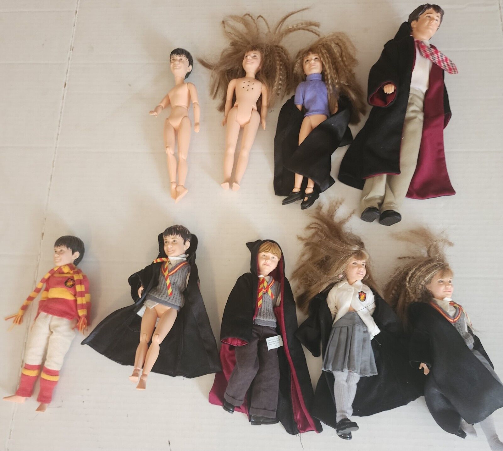 Rare Collectible HARRY POTTER HERMOINE HOGWARTS DOLL SET