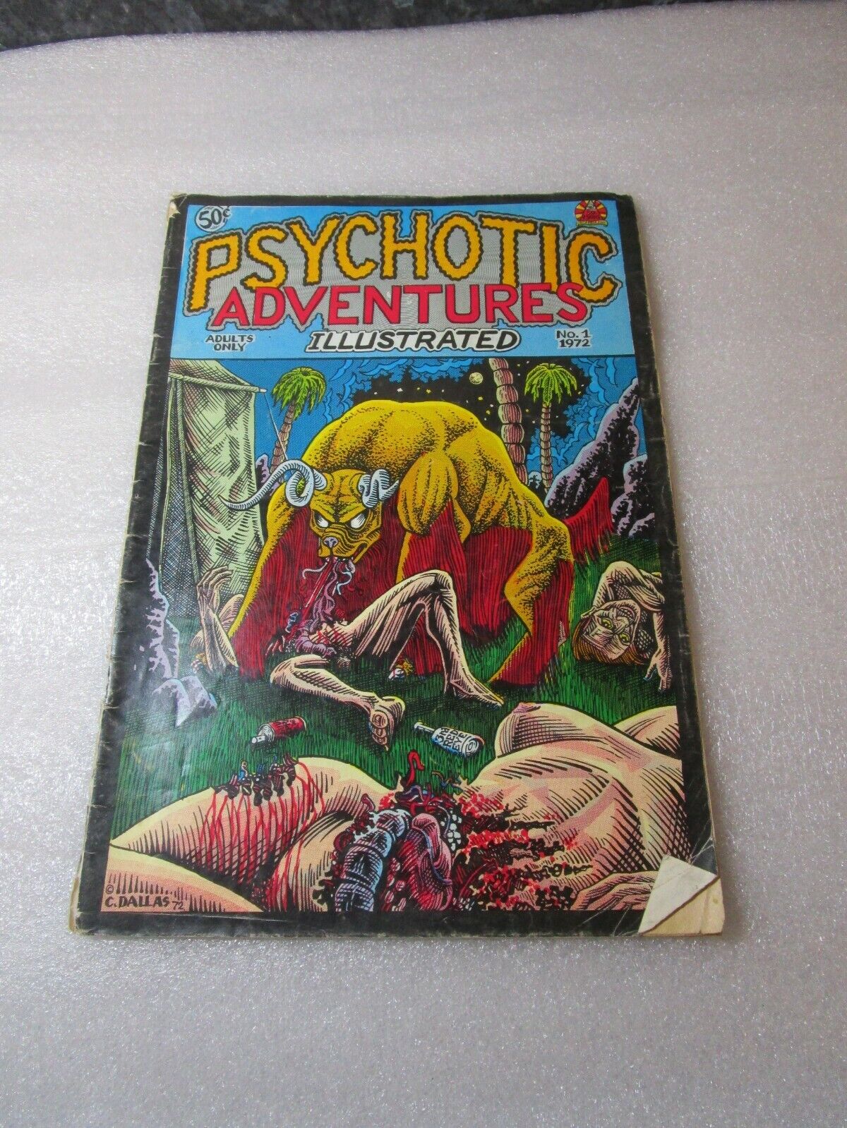 Psychotic Adventures #1  Comix  1st Printing  1972 