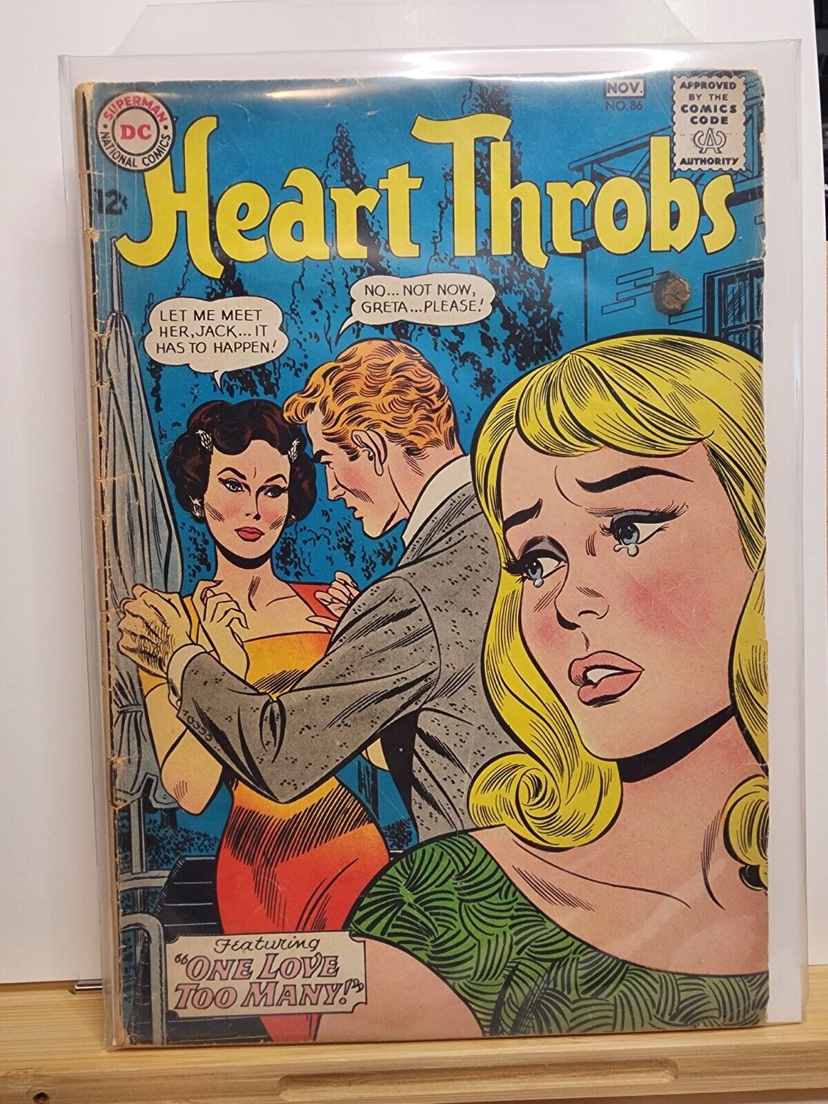 Heart Throbs #86 - DC Comics (1963) Teen Romance - John Romita Sr - Low Grade