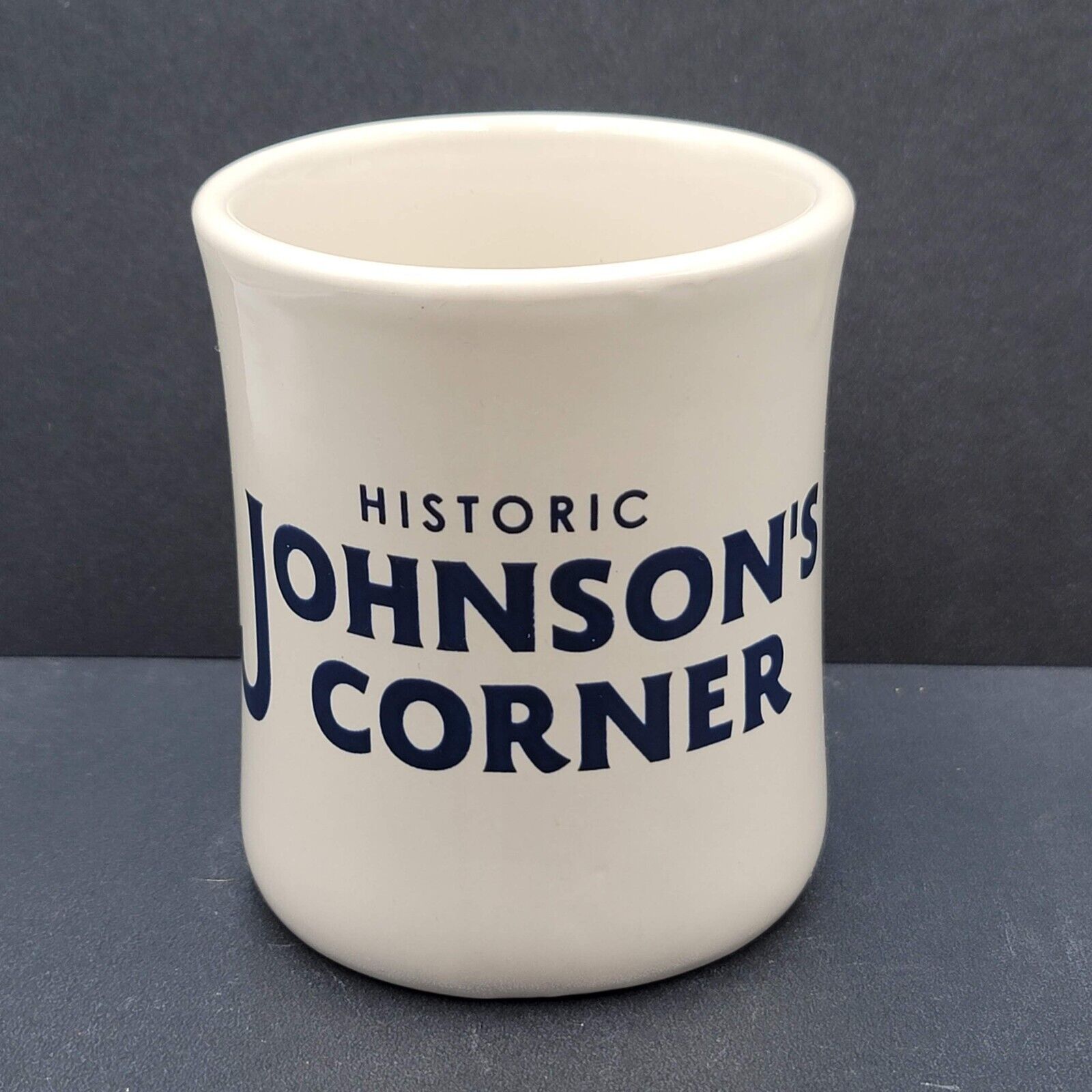 Vintage Historic Johnsons Corner Heavy Restaurant Ware Coffee Mug