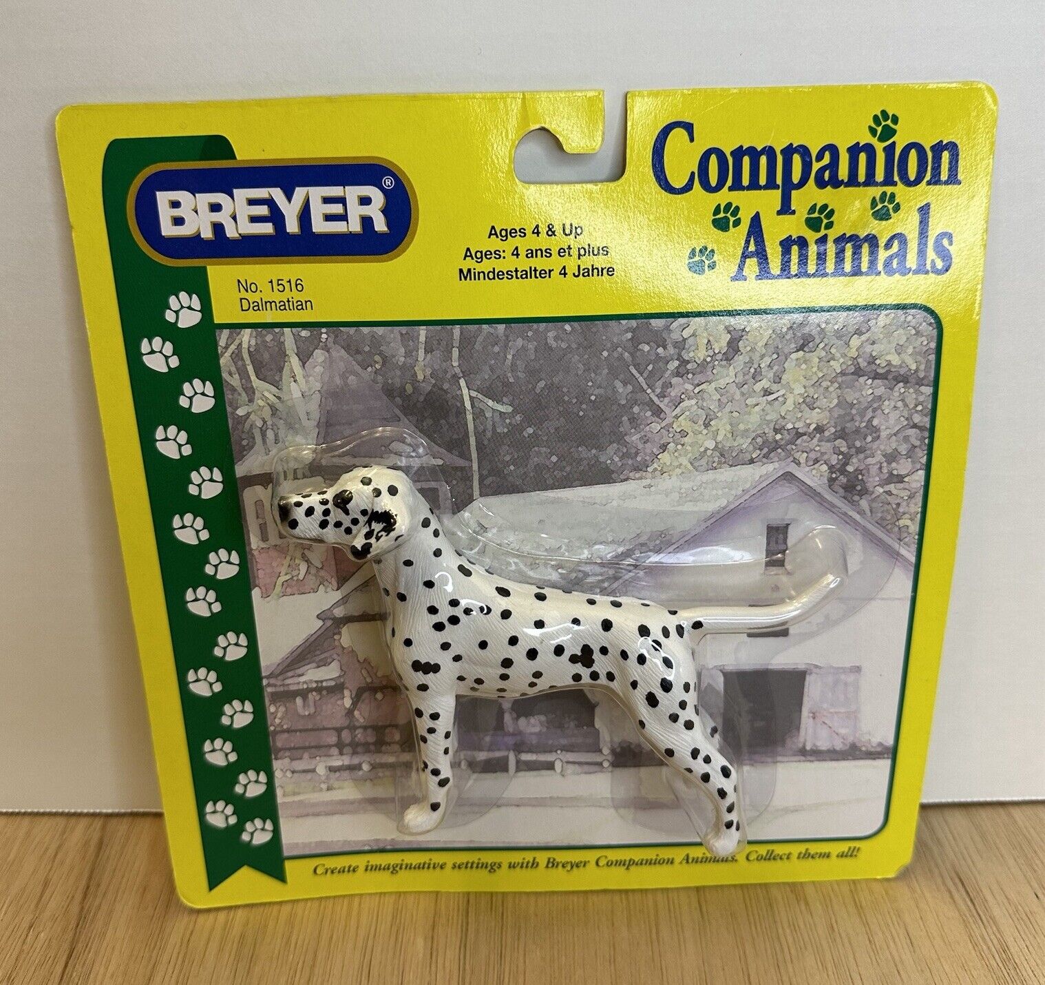 BREYER COMPANION ANIMALS RETIRED #1516 DALMATIAN BRAND NEW 