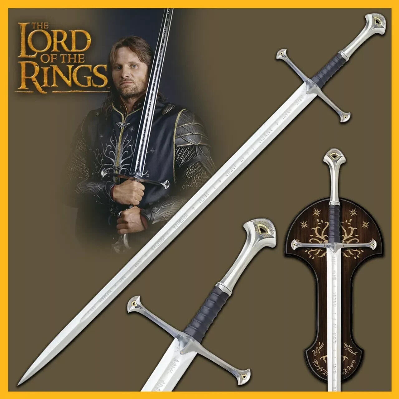 Anduril Sword Narsil Sword Replica Lord Of The Rings Sword King Aragorn Sword