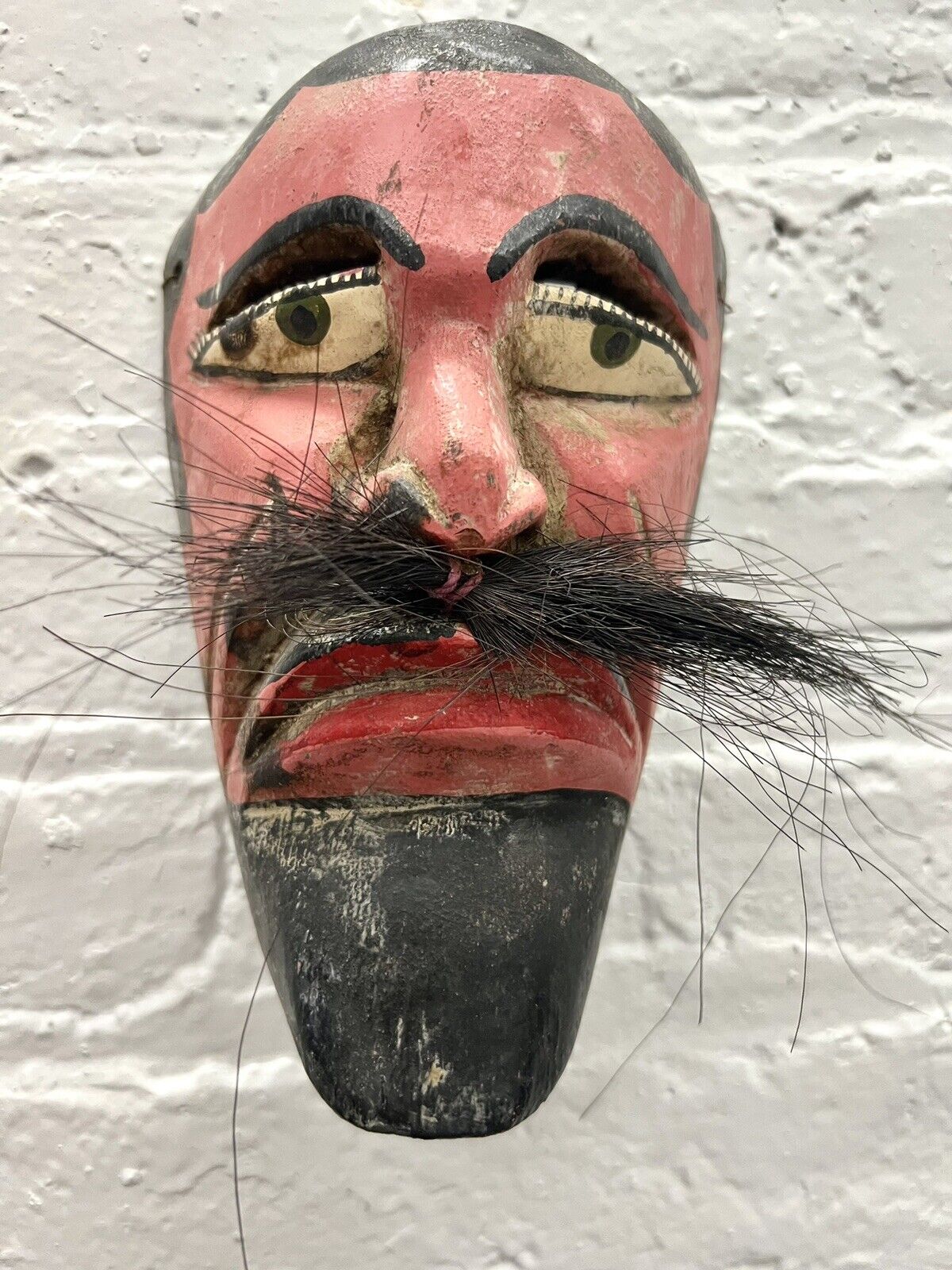 RARE Antique Carpinteros Mask, Veracruz, Mexico