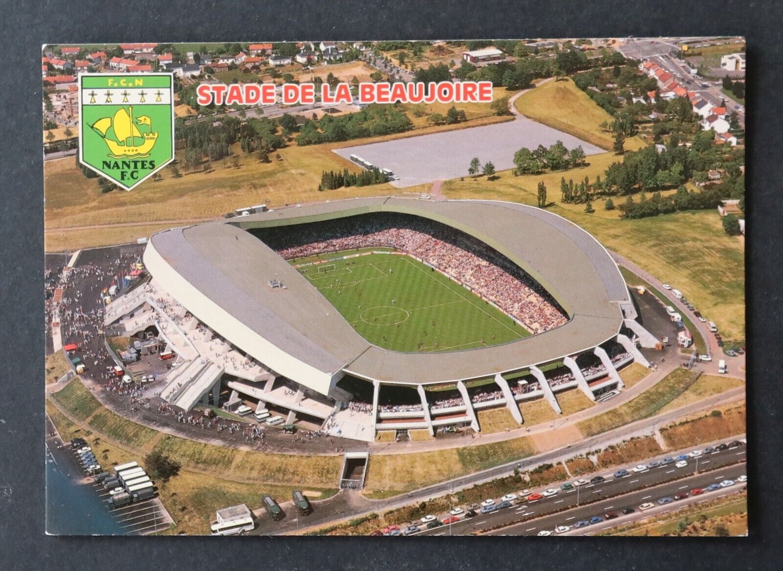 lot of 5 postcards Stade de La Beaujoire FC NANTES football