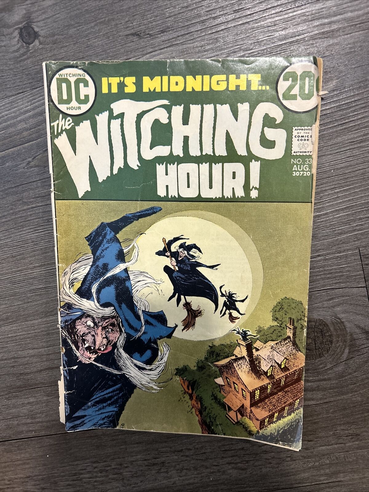 1973 DC Comics It's Midnight... The Witching Hour #33