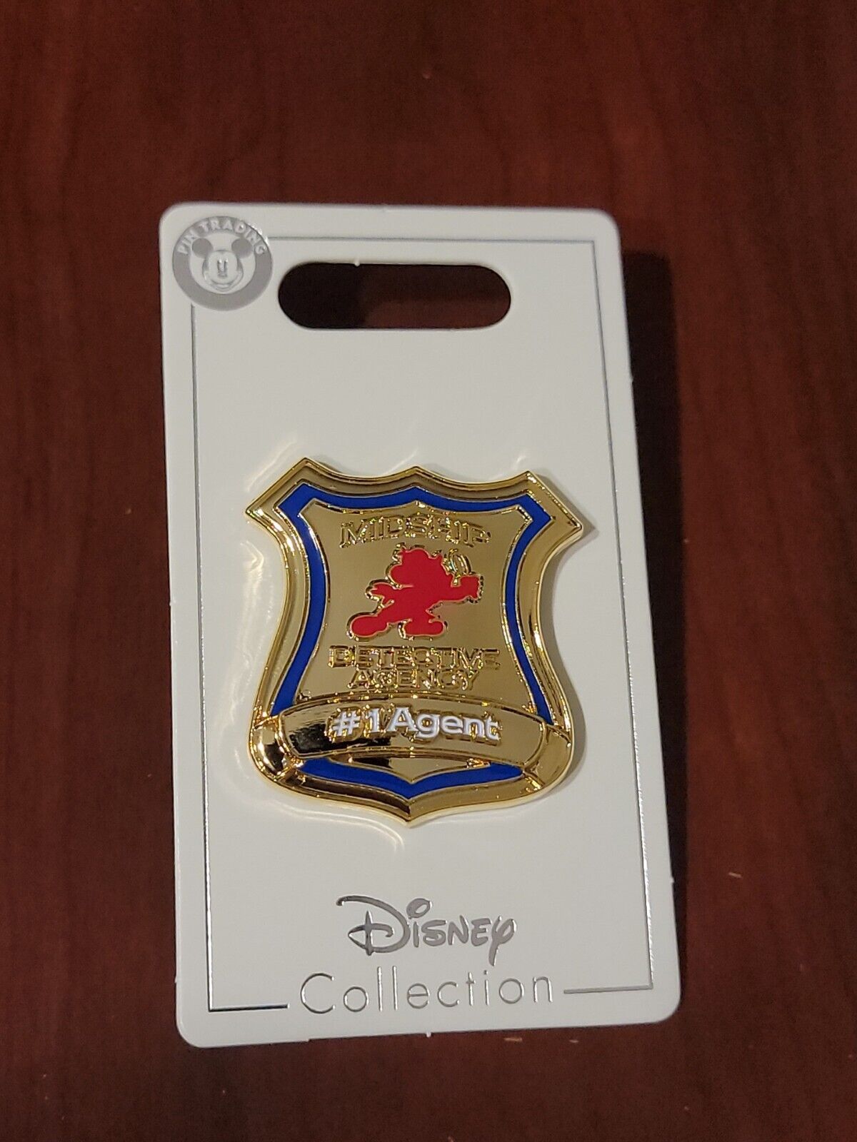 Disney Pin 94389 DCL - Midship Detective Agency - Badge