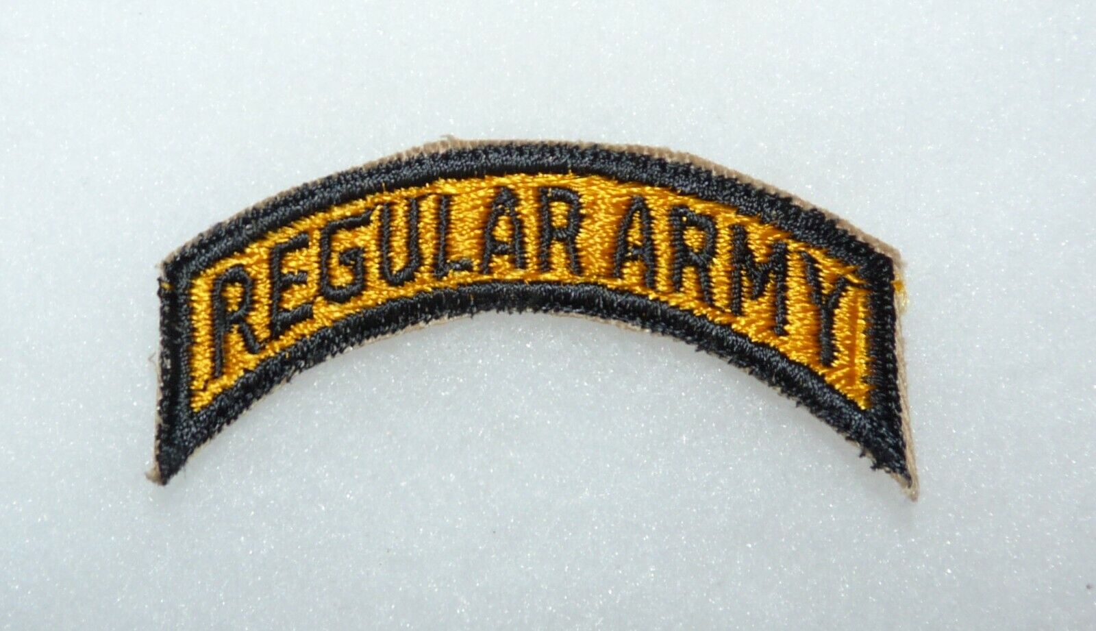 Original Mid-1950s US Army Regular Army Shoulder Tab