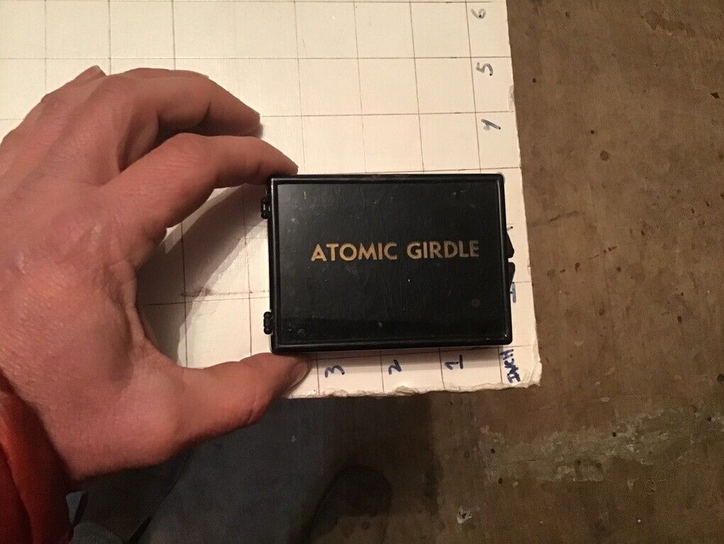 1950s or 60s trick/gag/ joke: ATOMIC GIRDLE -  in plastic box 