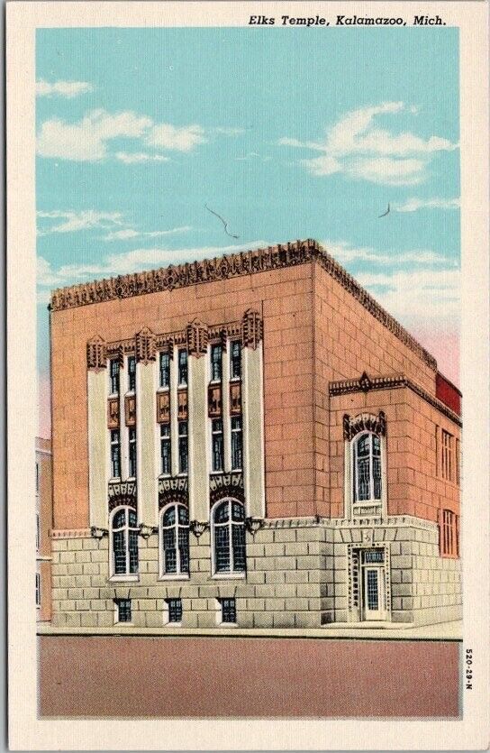 c1930s KALAMAZOO, Michigan Postcard 