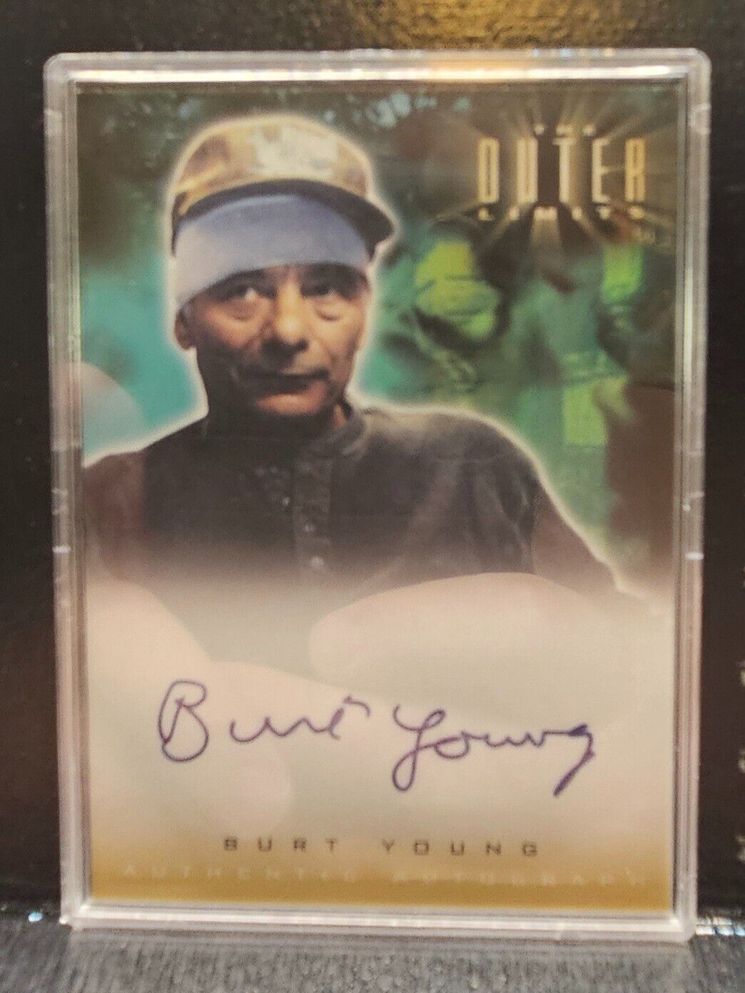 Burt Young The Outer Limits, Rocky Rittenhouse Autograph Card A9