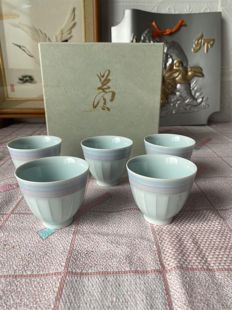Sencha tea ceremony utensils Teapot  White Porcelain Tea Bowl, Famous Ware, Porc