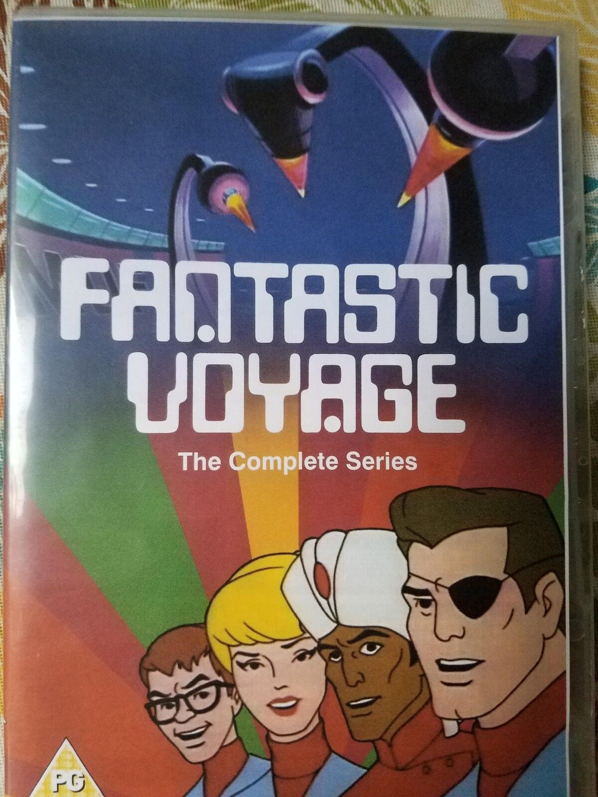 USA FANTASTIC VOYAGE CARTOON SERIES 1968 COMPLETE REGION 1 PLAYS IN THE USA 