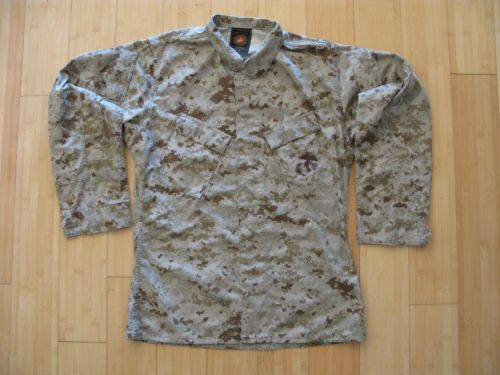 USMC Desert Marpat utilities MCCUU Medium Regular Blouse Shirt jacket camoflauge