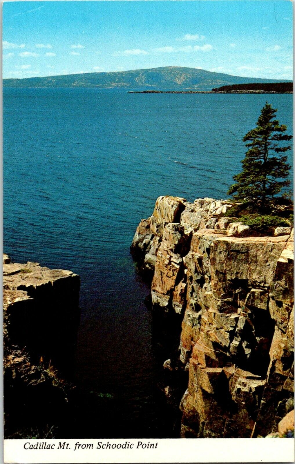 Post Card CAdilac Mountain Frenchman\'s Bay Acadia National Park Maine A10