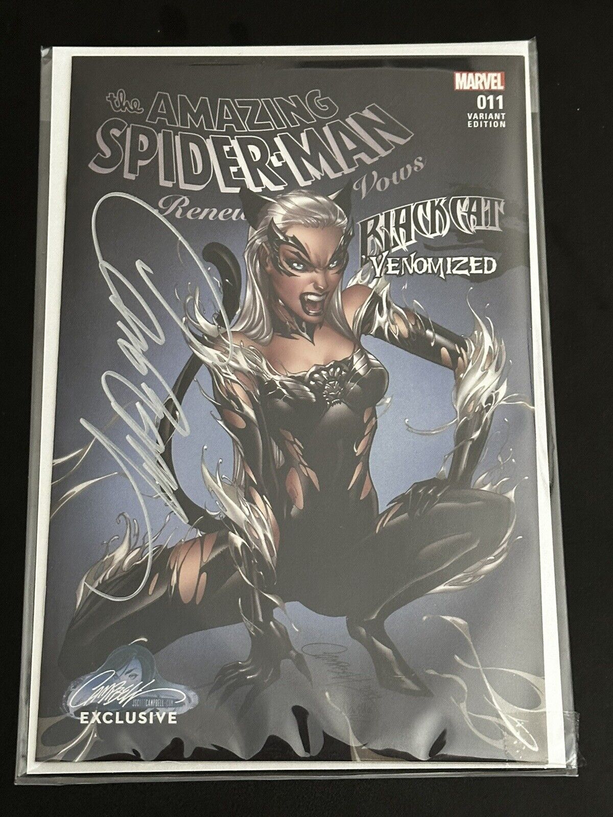 Amazing Spider-Man Renew Your Vows #11 J Scott Campbell Signed ~ NM ~ Cover C