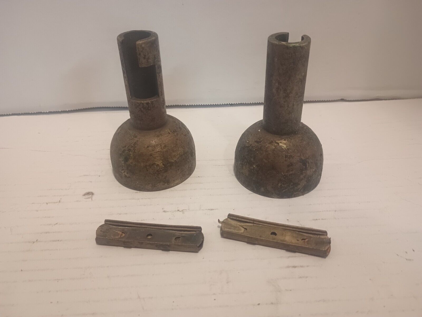 2 Turkish Mauser Rifle Oil Funnels & Two Stripper Clips