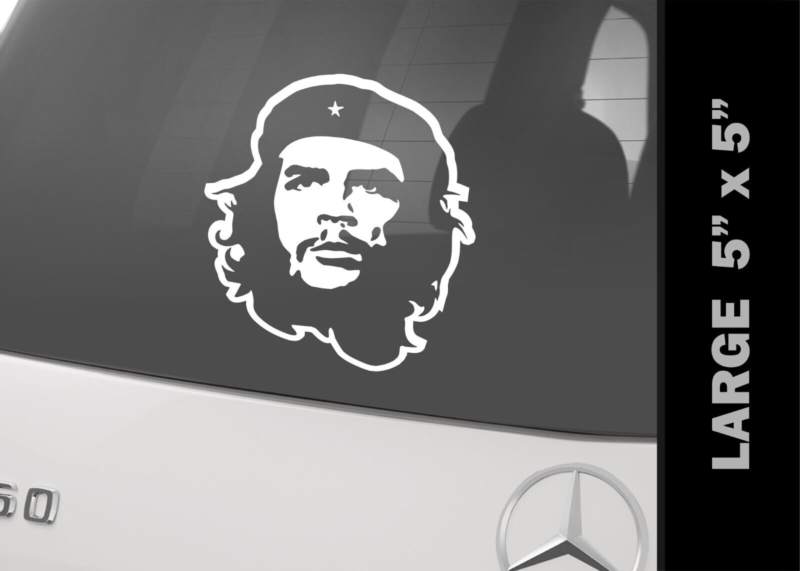 Che Guevara Vinyl Decal  Bumper Sticker