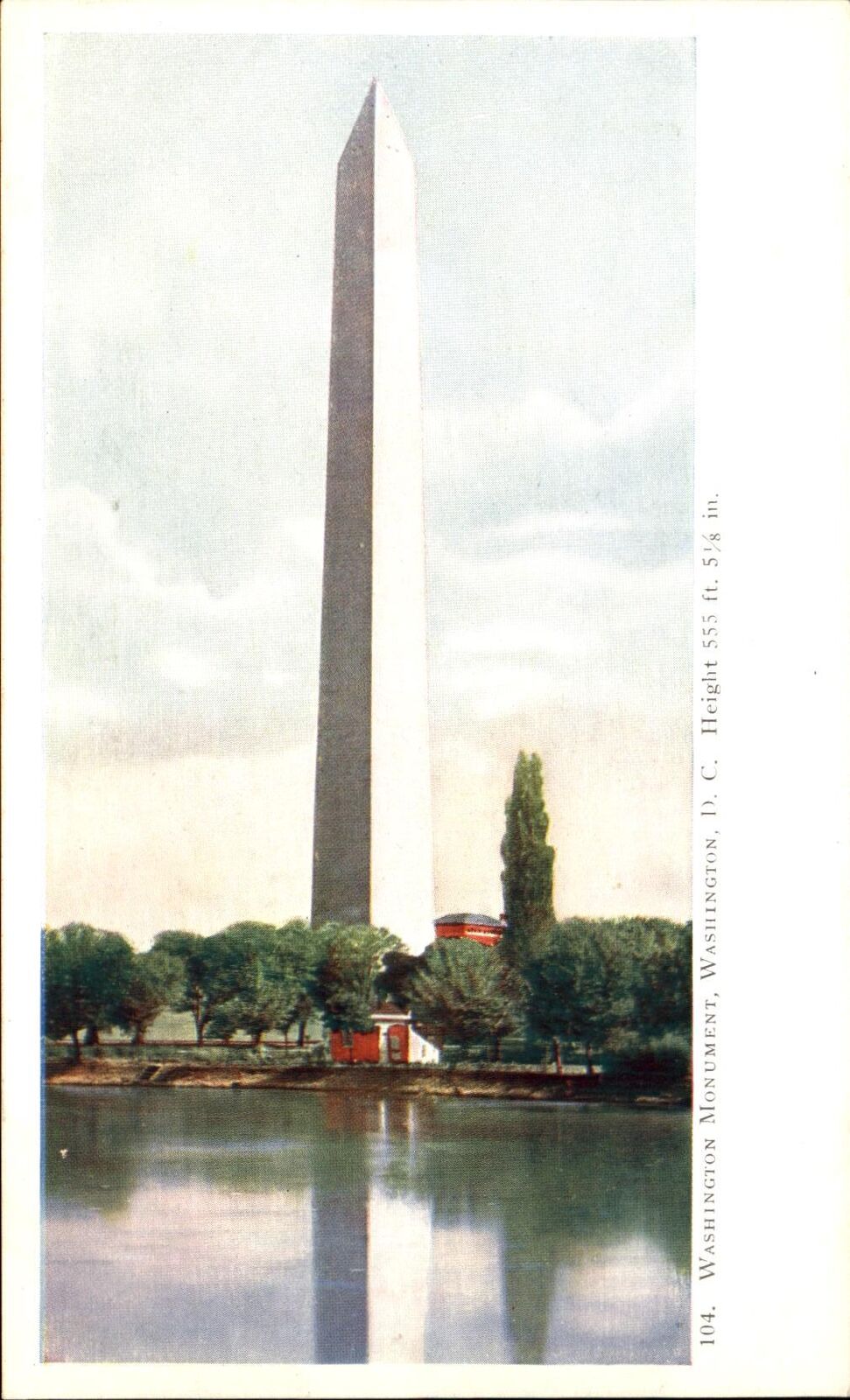 Washington Monument ~ Washington DC ~ UDB c1905 ~ Foster & Reynolds
