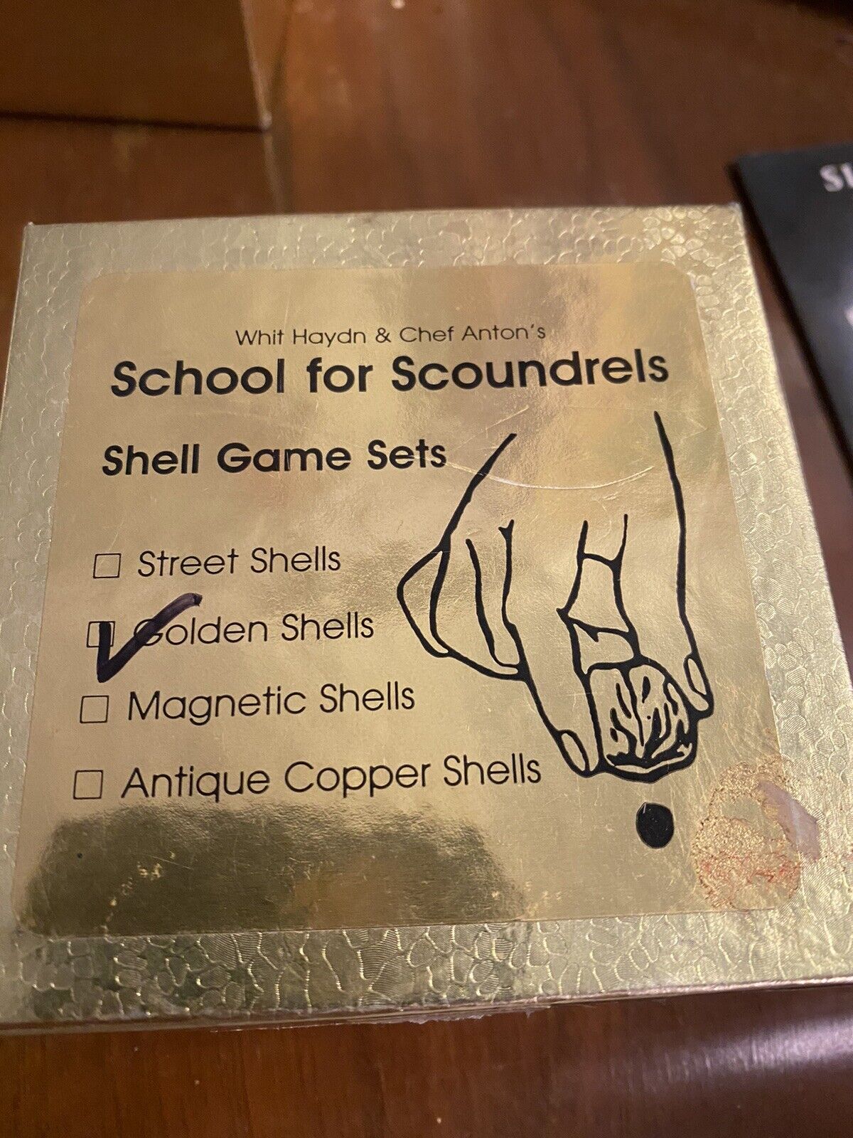 School For Scroundrels Magic The golden shells