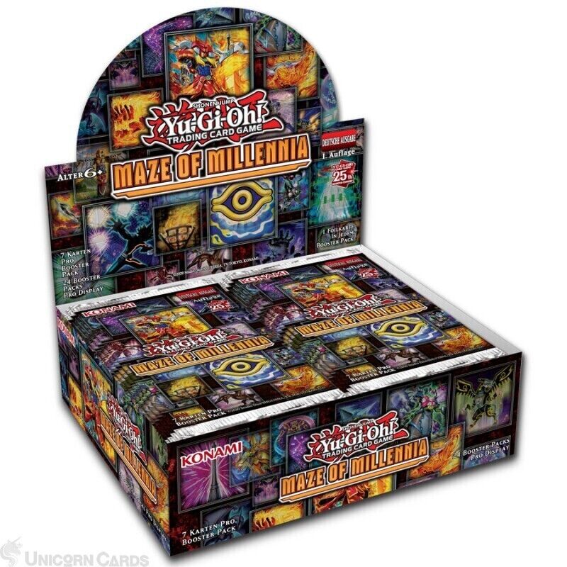 YuGiOh Maze of Millennia 1st Edition Booster Box ::