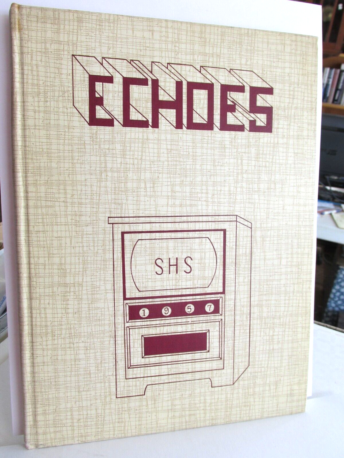 1957 SPENCERVILLE OHIO ECHOES HIGH SCHOOL Yearbook, Sports Photos Sylvia Nichols