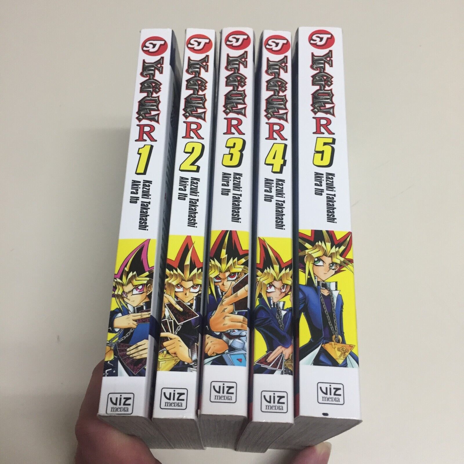 Yu-Gi-Oh Yugioh R Volume 1-5 Complete English Manga Set Series 2 3 4 Vol