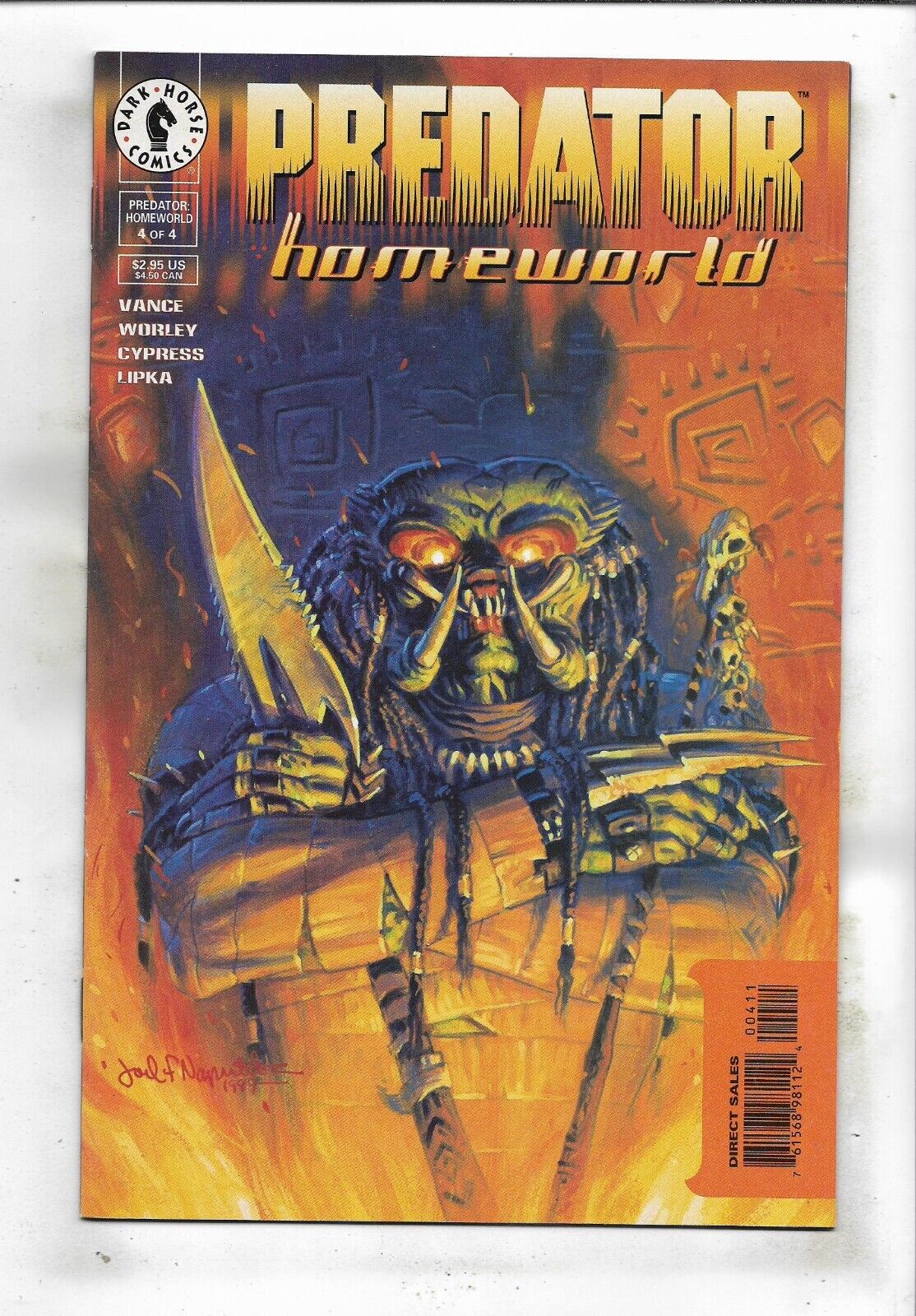 Predator Homeworld 1999 #4 Very Fine