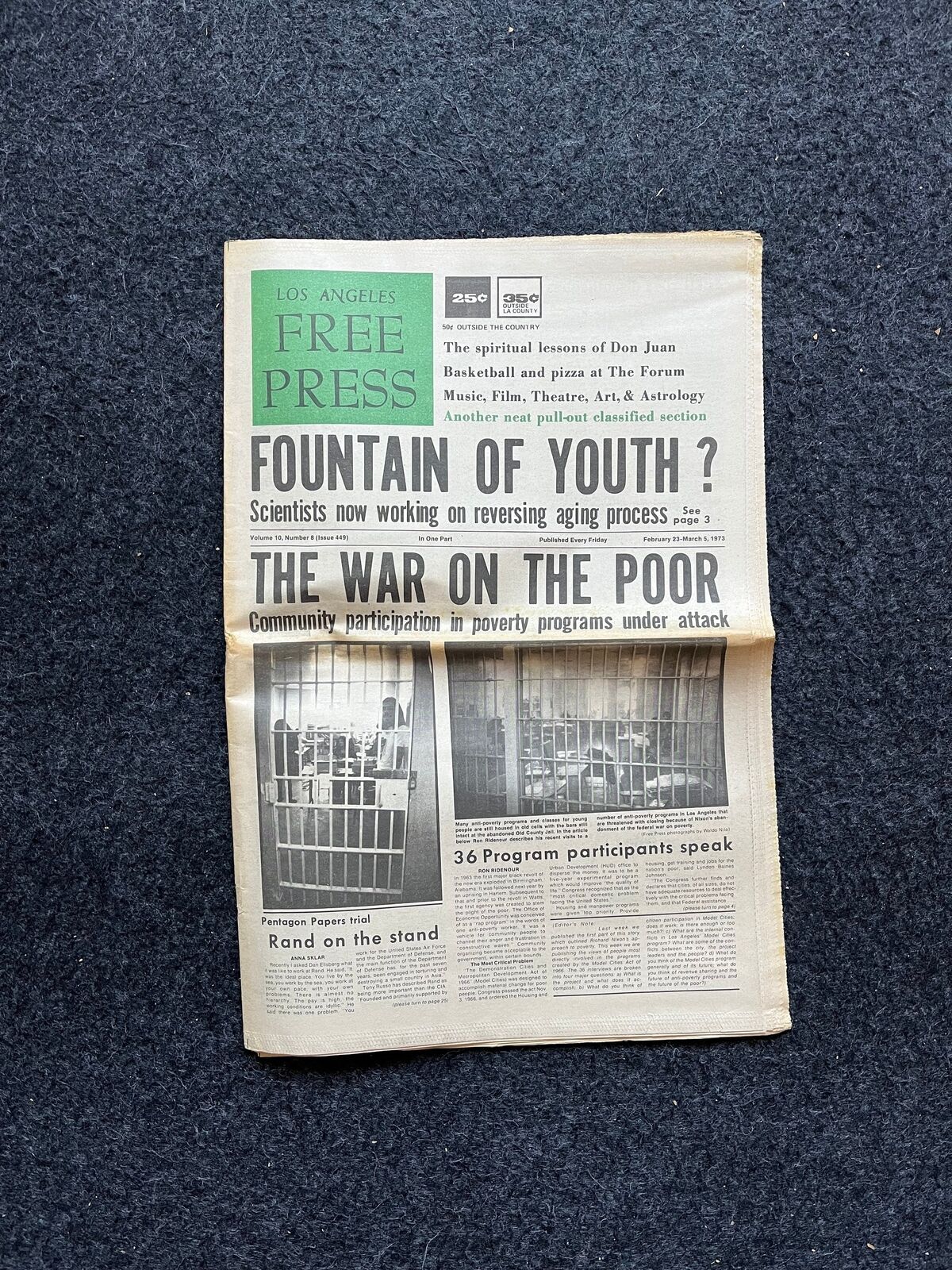 1970s CounterCulture LGBT Los Angeles Free Press, Black Panther Party, Undergro